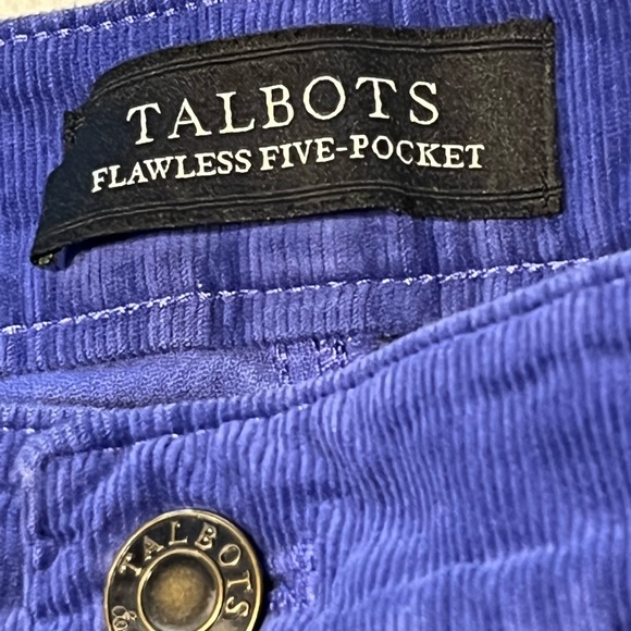 Talbots Blue Straight Leg Pants - Picture 7 of 7